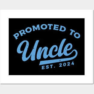 Promoted To Uncle 2024, Soon to Be Uncle Vintage Posters and Art